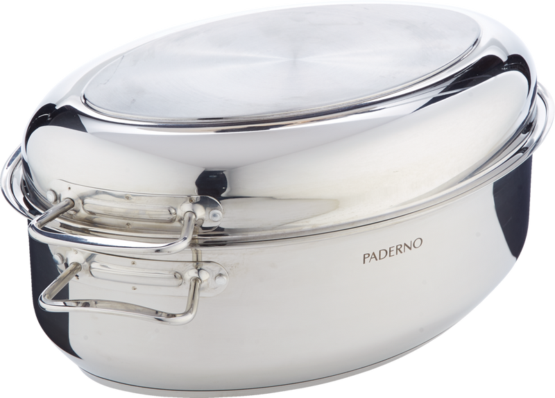 18/10 Stainless Steel Multi-Roaster with Removable Rack, 50.3 x 18cm C2186