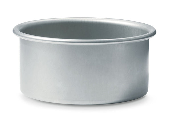 Professional Uncoated Aluminum Round Cake Pan, 6-in J1930
