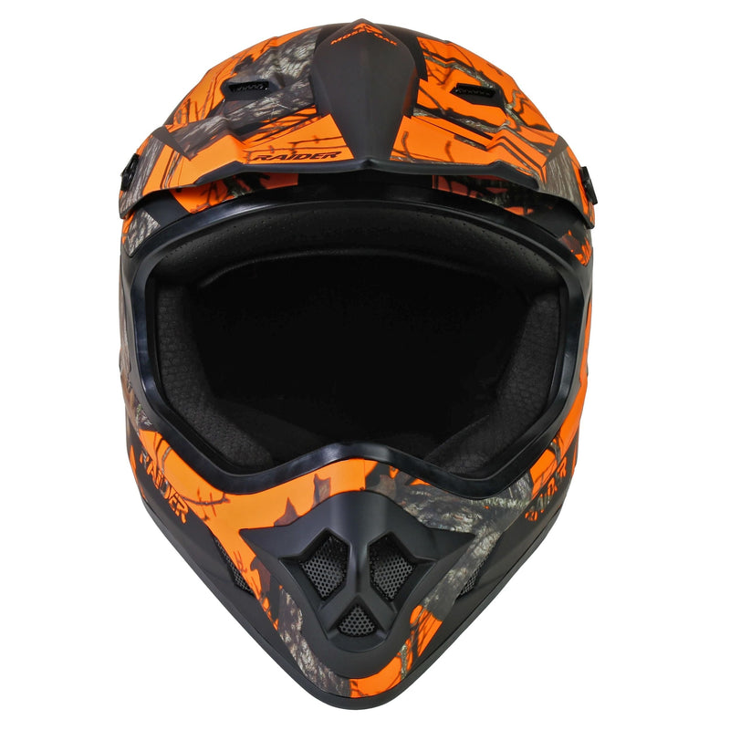 Ambush V2 Off-Road Helmet, Adult, Oak Orange, Assorted Sizes B9896