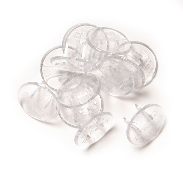 Clear Power Outlet Covers, 12-pk J1553