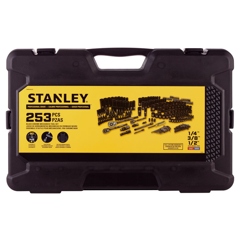 253 Piece Black Chrome Socket Set S414