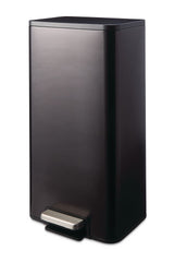 Wide Stainless Steel Step Trash/Garbage Bin, 30-L