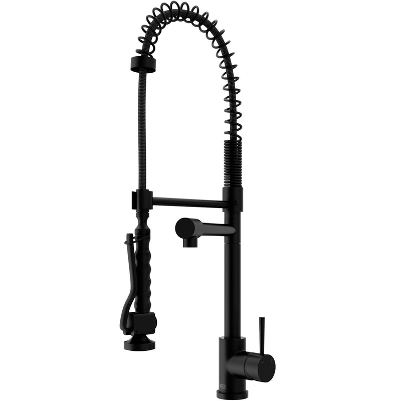Zurich Kitchen Faucet, Matte Black R1767