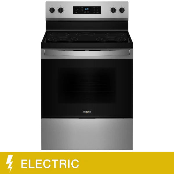 Whirlpool 30 in 5.3 cu ft. Electric 5 Element Range with Dual Radiant Elements X6280