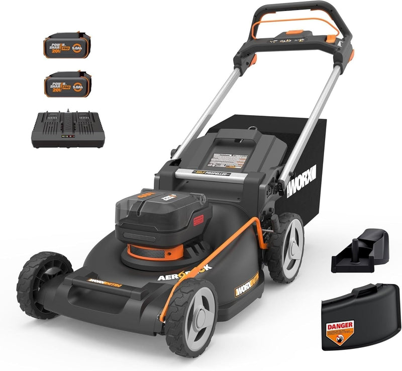 40V Nitro PowerShare 3-in-1 Self-Propelled 21-in Lawn Mower M7955